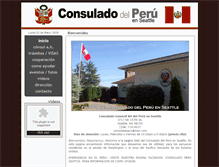 Tablet Screenshot of consuladoperuseattle.com